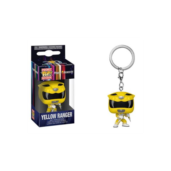 Funko POP! Keychain: MMPR 30th - Yellow Ranger-FK72153