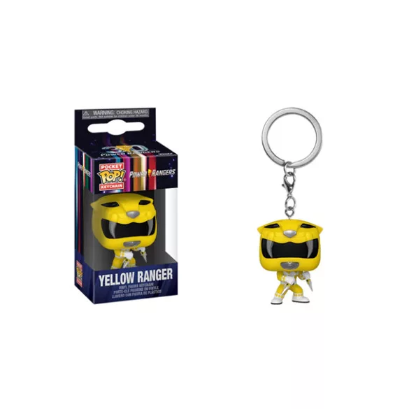 Funko POP! Keychain: MMPR 30th - Yellow Ranger-FK72153