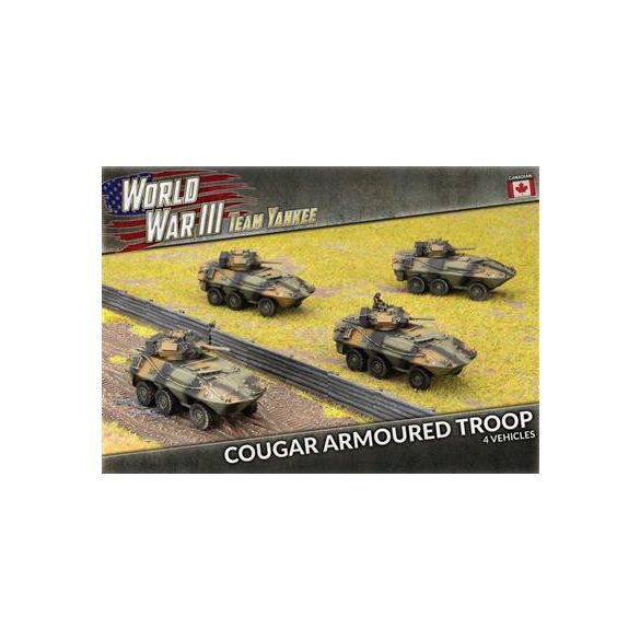 World War 3: NATO Forces - Cougar Armoured Troop (x4) - EN-TCBX03