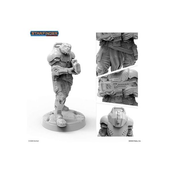 Starfinder Miniatures: Vesk Bodyguard - EN-PSF0033