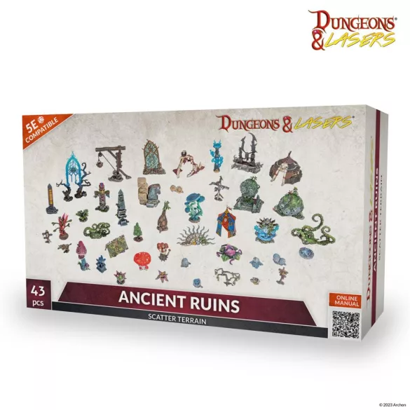 Dungeons & Lasers - Ancient Ruins Scatter Terrain - EN-DNL0067
