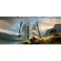 Kraken Wargames Gaming Mat - 3 Schwerter-AF-GMP-001