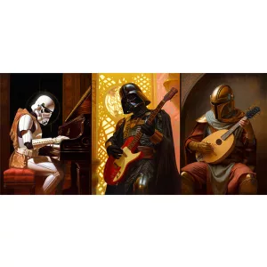 Kraken Wargames - Gamer Mousepad 90x40cm - Cantina Band-AF-GMP-007