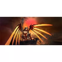 Kraken Wargames - Gamer Mousepad 90x40cm - Devil Mercy-AF-GMP-013