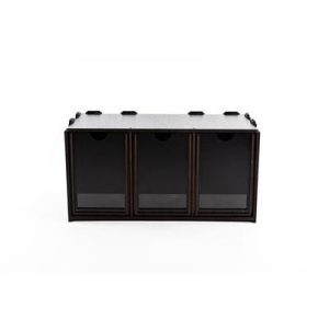 Kraken Wargames Black Rack - Schrank mit 3 Hohen Schubladen-KWG0523-24