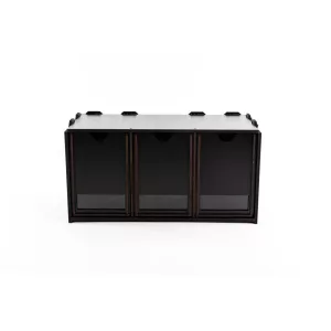 Kraken Wargames - Black Rack - Element with Three High Drawers-KWG0523-24