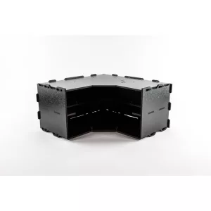 Kraken Wargames - Black Rack - Corner Element Shelf-KWG0523-32