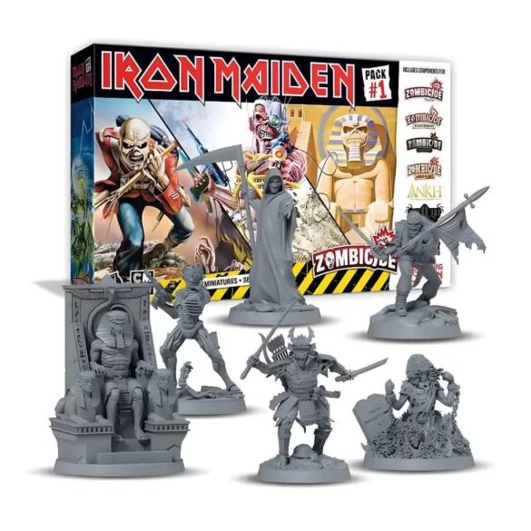 Zombicide - Iron Maiden Character Pack 1 - EN/DE-CMND1244