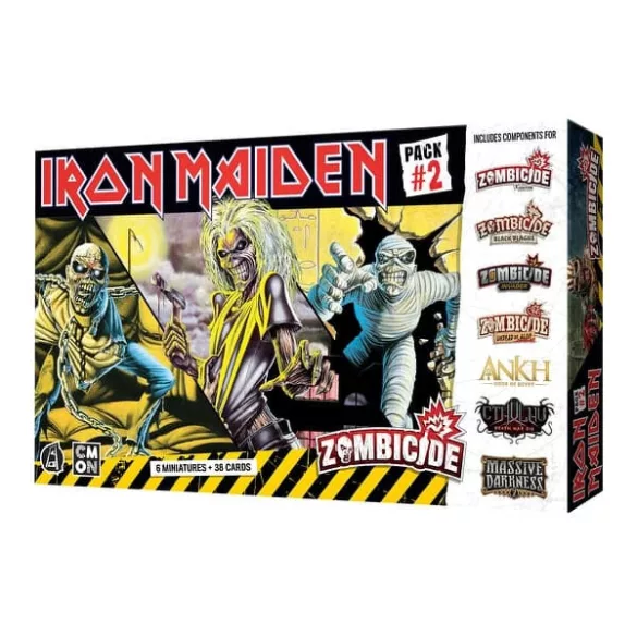 Zombicide - Iron Maiden Character Pack 2 - EN/DE-CMND1245