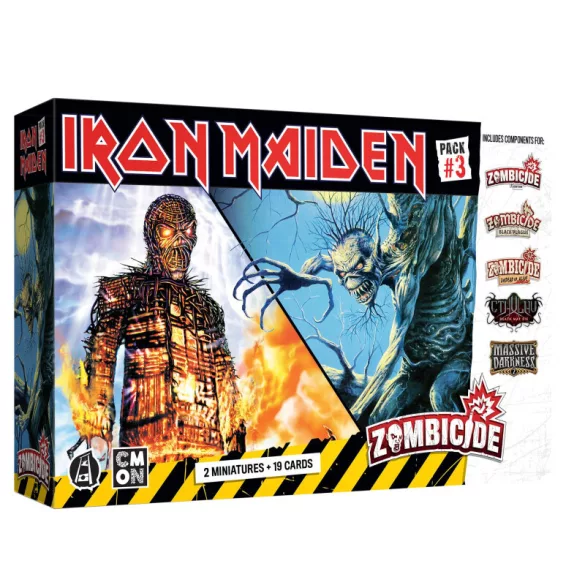 Zombicide - Iron Maiden Character Pack 3 karaktercsomag EN/DE