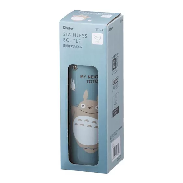 Mat Blue Thermos Bottle 350ml - My Neighbor Totoro-SKATER-58011