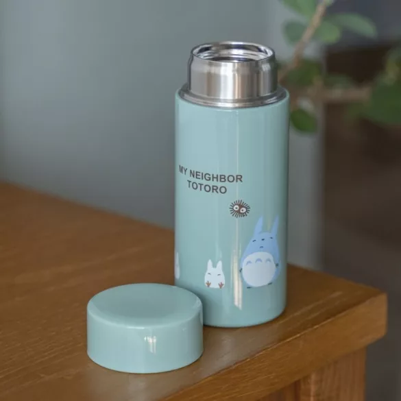 Green Thermos Bottle 250ml Grimaces - My Neighbor Totoro-SKATER-59297