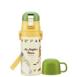 Thermos Bottle double opening Totoro & Catbus - My Neighbor Totoro-SKATER-64962