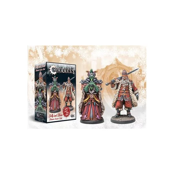 Conquest Holiday Battle - Jolly and Mean Scenario Set angol nyelvű miniatűra csomag