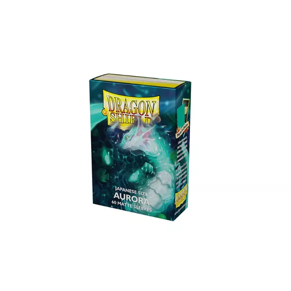 Dragon Shield Sleeves - Matte Japanese size - Aurora (60 Sleeves)-AT-11158