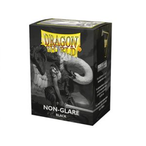 Dragon Shield Sleeves - Matte NonGlare Standard size - Black V2-AT-11822