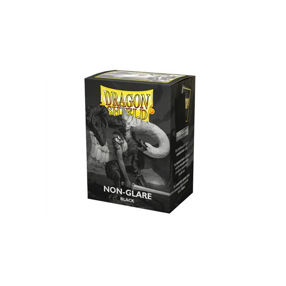 Dragon Shield Sleeves - Matte NonGlare Standard size - Black V2-AT-11822
