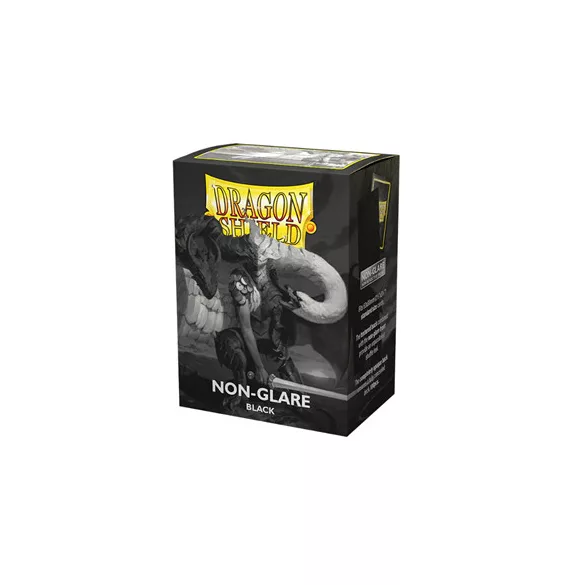 Dragon Shield Sleeves - Matte NonGlare Standard size - Black V2-AT-11822