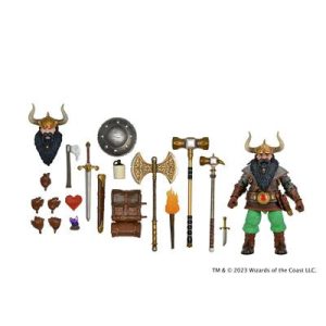 Dungeons & Dragons - 7” Scale Action Figure - Ultimate Elkhorn the Good Dwarf Fighter-NECA52279