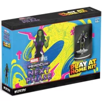 Marvel HeroClix: Marvel Studios Next Phase Play at Home Kit – She-Hulk figura készlet