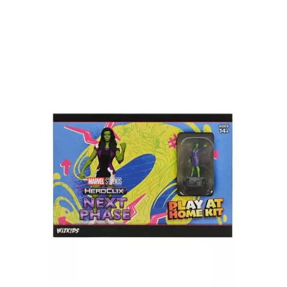 Marvel HeroClix: Marvel Studios Next Phase Play at Home Kit – She-Hulk figura készlet