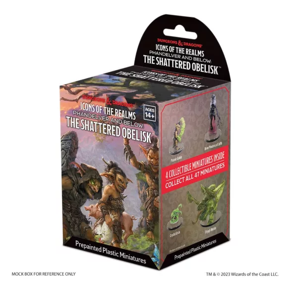 D&D Icons of the Realms: Phandelver and Below: The Shattered Obelisk - 8 ct. Booster Brick (Set 29)-93068