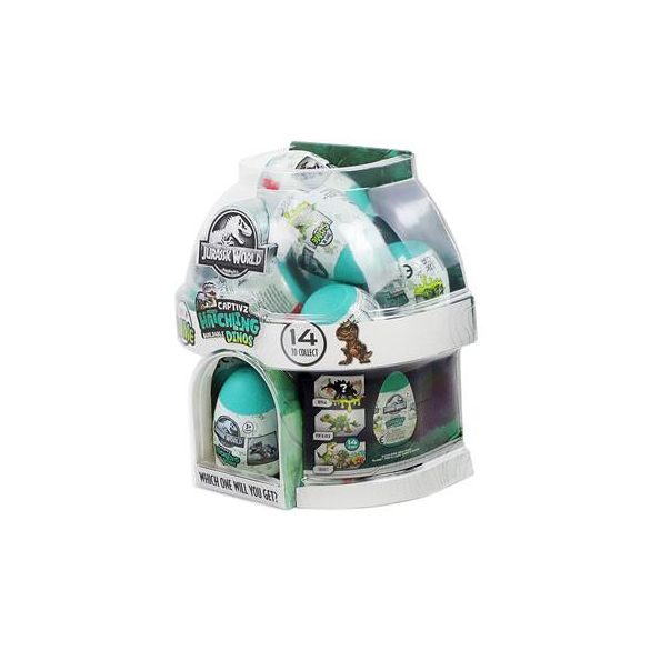 Jurassic World Captivz Hatchlings Edition - 14 Pcs In CDU-38660