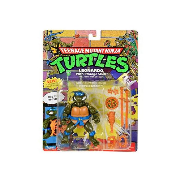 TMNT Classic - Leonardo With Storage Shell-38801