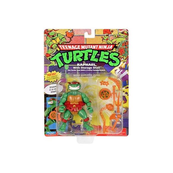 TMNT Classic - Raphel With Storage Shell-38804