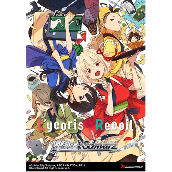 Weiß Schwarz - Lycoris Recoil Trial Deck Display (6 Decks) - EN