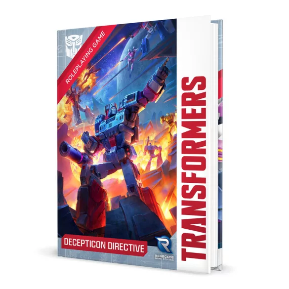 Transformers Roleplaying Game Decepticon Directive Sourcebook - angol szerepjáték kiegészítő