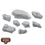Dystopian Wars: Icebergs and Glaciers Set - EN-DWA990038