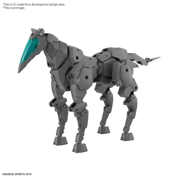 30 Minutes Missions (30MM) - 1/144 Extended Armament Vehicle (Horse Mecha Ver.) (Dark Gray)-MK66299