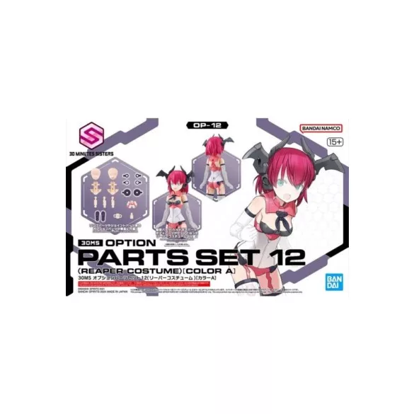 30 Minutes Sisters (30MS) - Option Parts Set 12 - Reaper Costume (Col. A)-MK66304