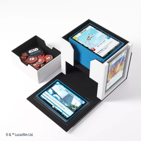 Gamegenic - Star Wars: Unlimited Deck Pod - White/Black-GGS20160ML