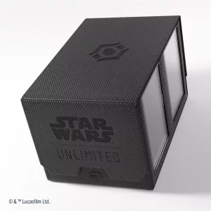 Gamegenic - Star Wars: Unlimited Double Deck Pod - Black-GGS20162ML