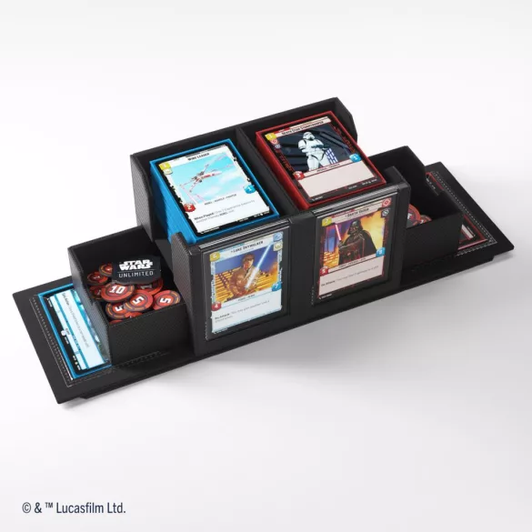 Gamegenic - Star Wars: Unlimited Double Deck Pod - Black-GGS20162ML