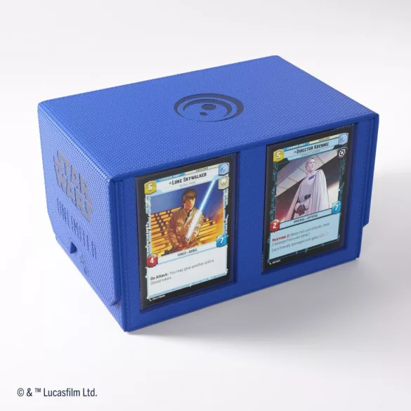 Gamegenic - Star Wars: Unlimited Double Deck Pod - Blue-GGS20163ML
