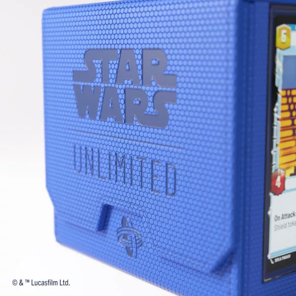 Gamegenic - Star Wars: Unlimited Double Deck Pod - Blue-GGS20163ML