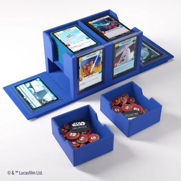 Gamegenic - Star Wars: Unlimited Double Deck Pod - Blue-GGS20163ML
