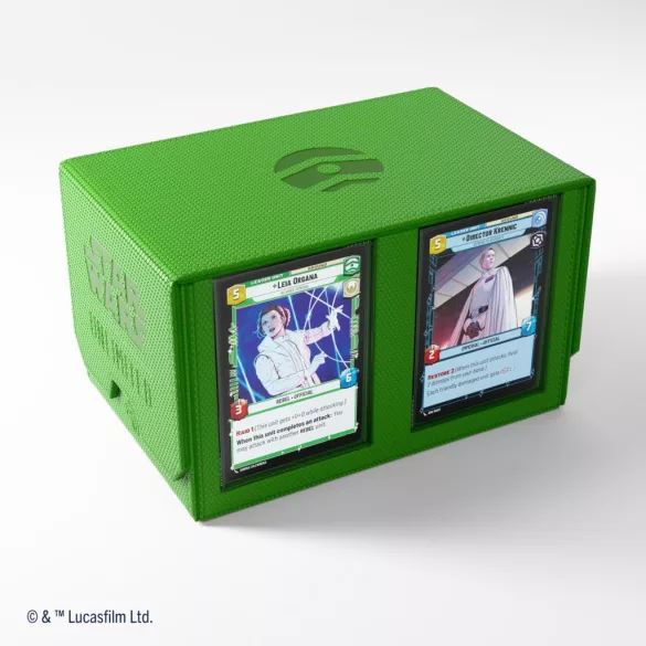 Gamegenic - Star Wars: Unlimited Double Deck Pod - Green-GGS20165ML
