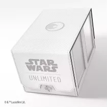Gamegenic - Star Wars: Unlimited Double Deck Pod - White/Black-GGS20166ML