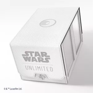 Gamegenic - Star Wars: Unlimited Double Deck Pod - White/Black-GGS20166ML