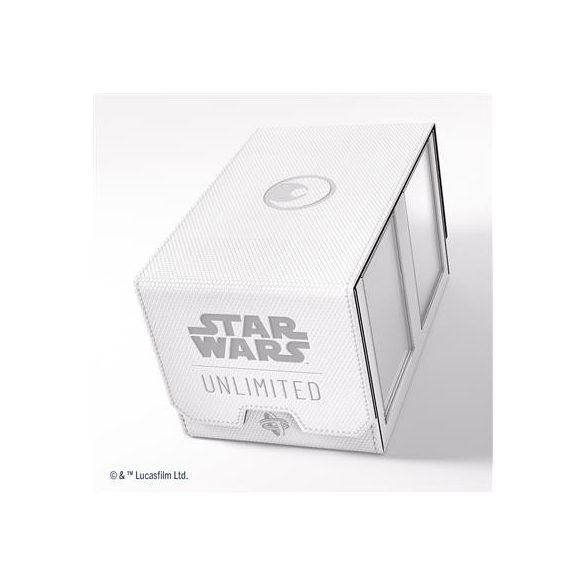 Gamegenic - Star Wars: Unlimited Double Deck Pod - White/Black-GGS20166ML