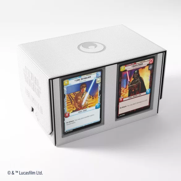 Gamegenic - Star Wars: Unlimited Double Deck Pod - White/Black-GGS20166ML