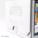 Gamegenic - Star Wars: Unlimited Double Deck Pod - White/Black-GGS20166ML