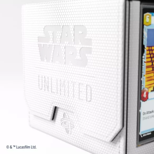 Gamegenic - Star Wars: Unlimited Double Deck Pod - White/Black-GGS20166ML