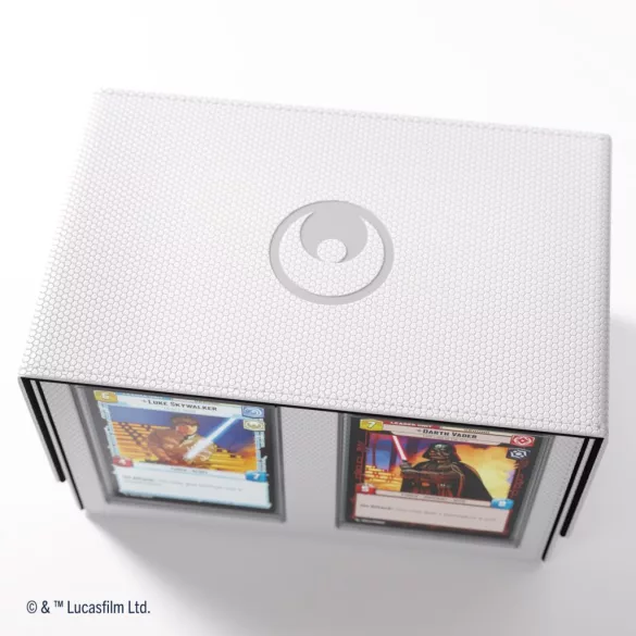 Gamegenic - Star Wars: Unlimited Double Deck Pod - White/Black-GGS20166ML