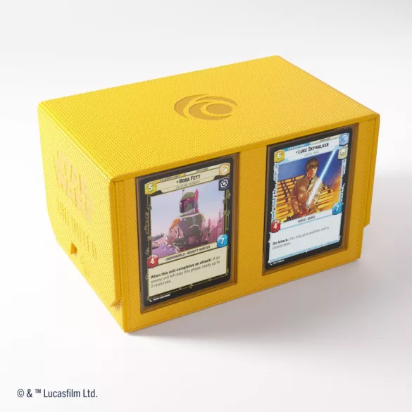 Gamegenic - Star Wars: Unlimited Double Deck Pod - Yellow-GGS20167ML