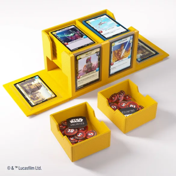 Gamegenic - Star Wars: Unlimited Double Deck Pod - Yellow-GGS20167ML